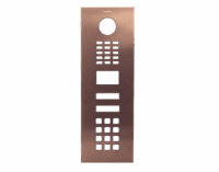DoorBird D2102KV Frontblende – Bronze-Optik (PVD)