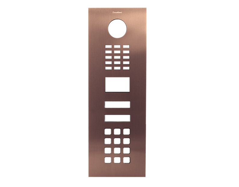 Doorbird DoorBird D2102KV Frontblende – Bronze-Optik (PVD)