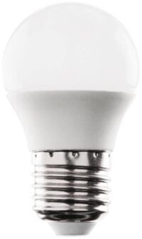 SG LEUCHTEN LED-Kugellampe E27 P45 5W weiß 830922 2800K 350lm opal dimmbar 25°