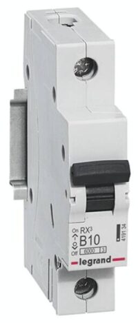 Legrand 419134 RX3 LS-Schalter B 10A 1-polig 6kA 230/400VAC 1TE