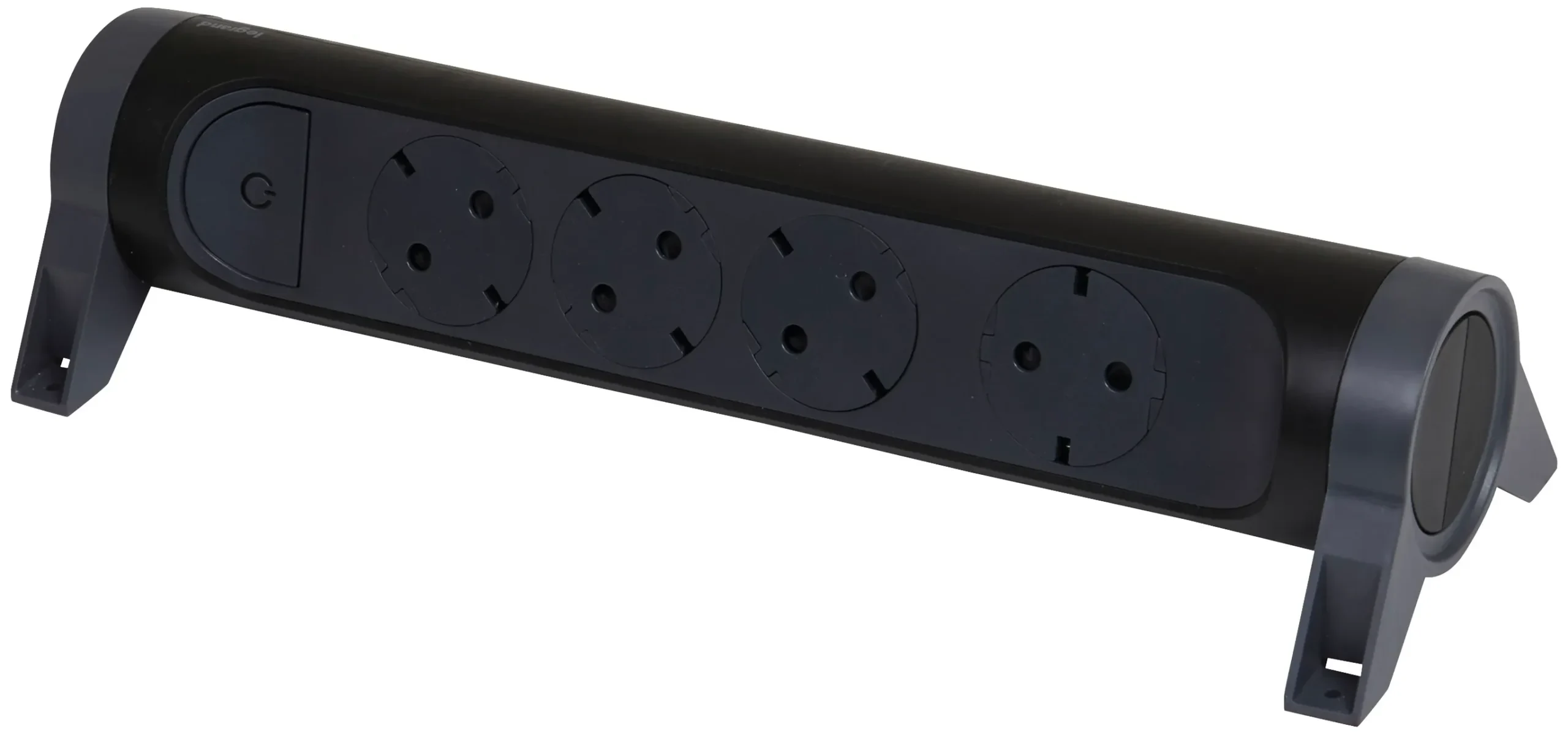 Legrand Legrand 694545 Drehbare Steckdosenleiste 4xSDO ohne Kabel schwarz