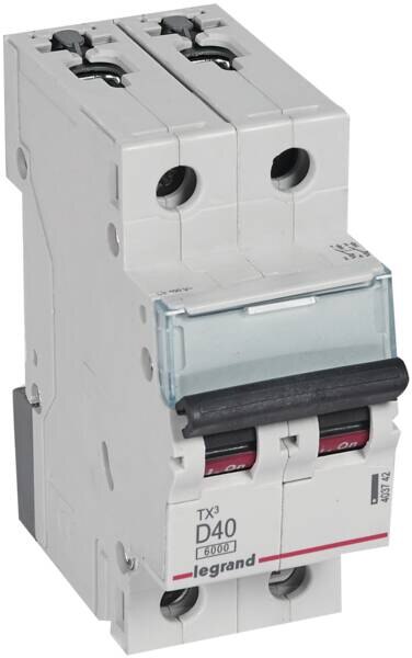 Legrand Legrand 403742 TX3 LS-Schalter D 40A 2-polig 6kA 400VAC 2TE