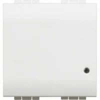 Bticino N4413CM2 LivingLight 2-moduliger Tastdimmer with Netatmo ohne N-Leiter Weiß