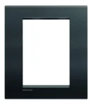 BTicino LNA4826AR LivingLight Abdeck- rahmen für Kompaktinstallation 3+3M Anthrazit