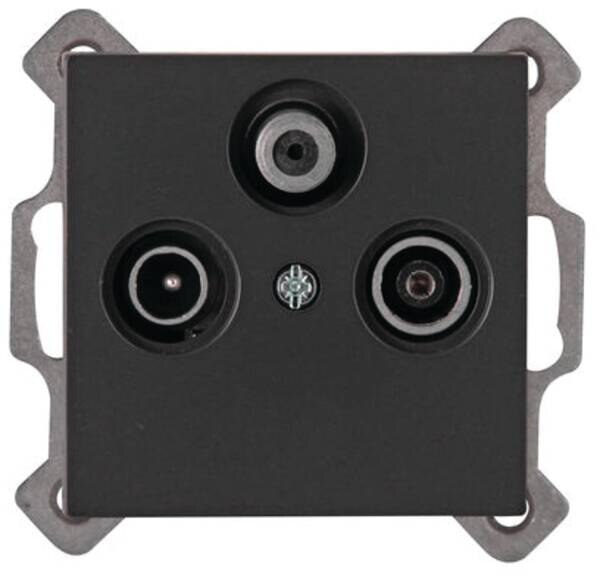 Kopp Kopp 941315083 Antennensteckdose 3-fach TV/RF/SAT ATHENIS anthrazit