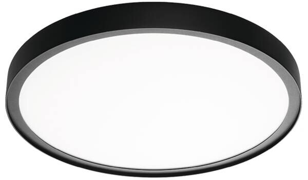 SG Leuchten SG LEUCHTEN LED-Anbauleuchte 36W 3000K DISC 606029 3280lm schwarz Konverter