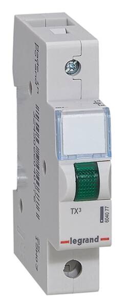 Legrand Legrand 604077 TX3 Meldeleuchte LED 1-fach grün 230VAC 1TE