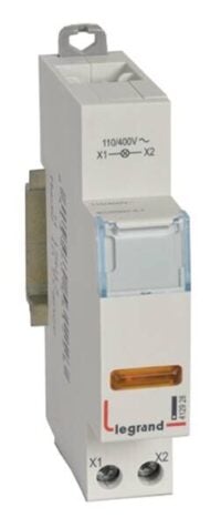 Legrand 412928 CX3 Meldeleuchte LED 1-fach gelb 110/400VAC 1TE