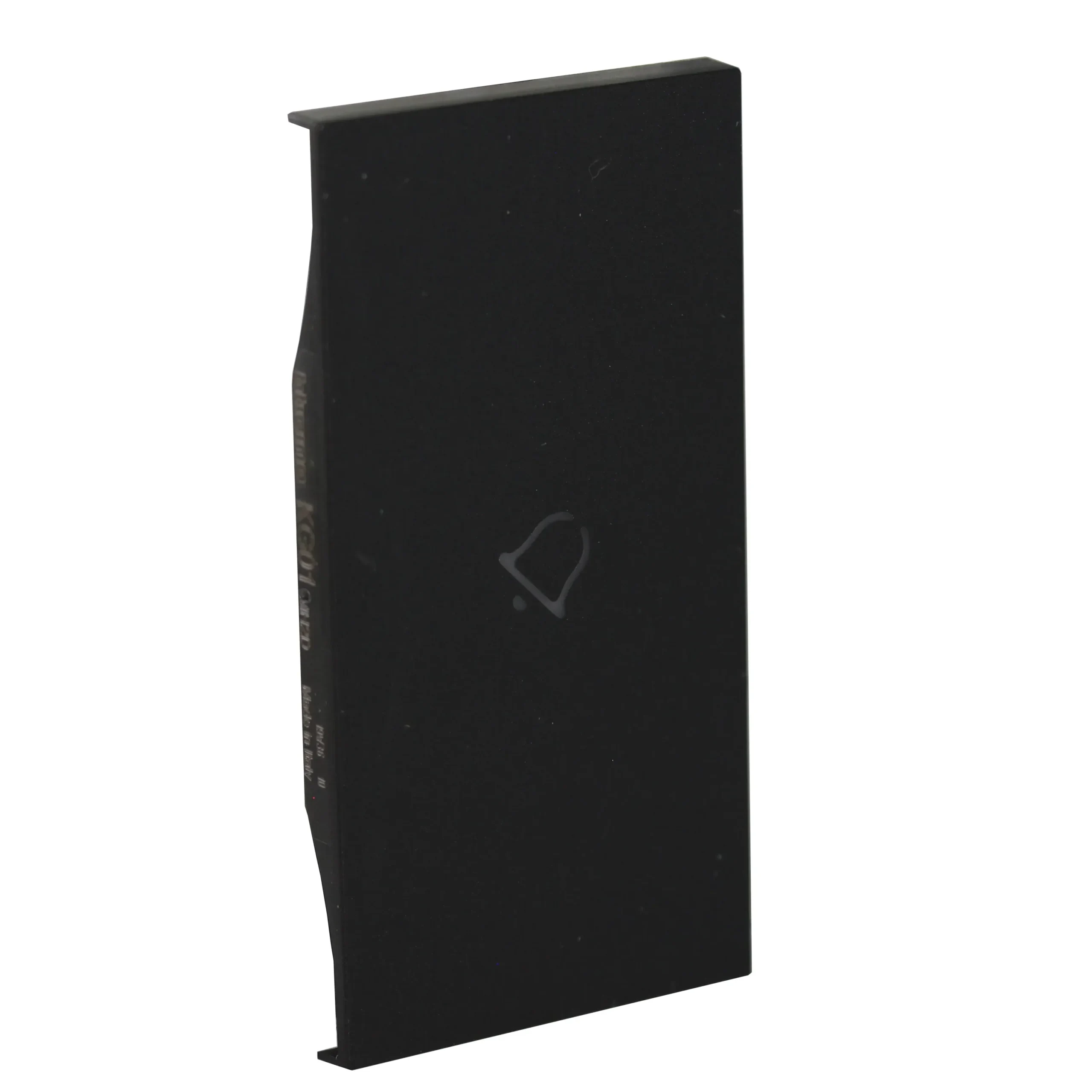 Legrand BTicino KG01MH2D LivingNow 2M Tasten- abdeckung MyHome mit Symbol Glocke Black