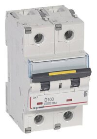 Legrand 409459 DX3 LS-Schalter D 100A 2-polig 10kA 400VAC 3TE