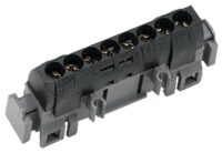 Legrand 004842 Klemmenleiste blau -x6-25qmm 8x1,5-16qmm Länge:75mm