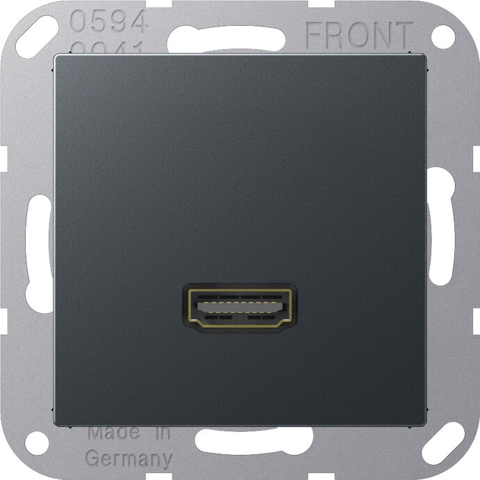Jung Jung Multimediadose HDMI anthrazit matt MA A 1112 ANM