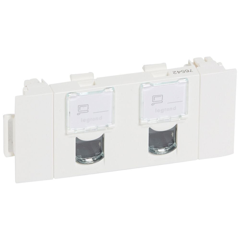Legrand Legrand 076542 Datendose 2xRJ45 Kategorie5e FTP Sape-On ultraweiß