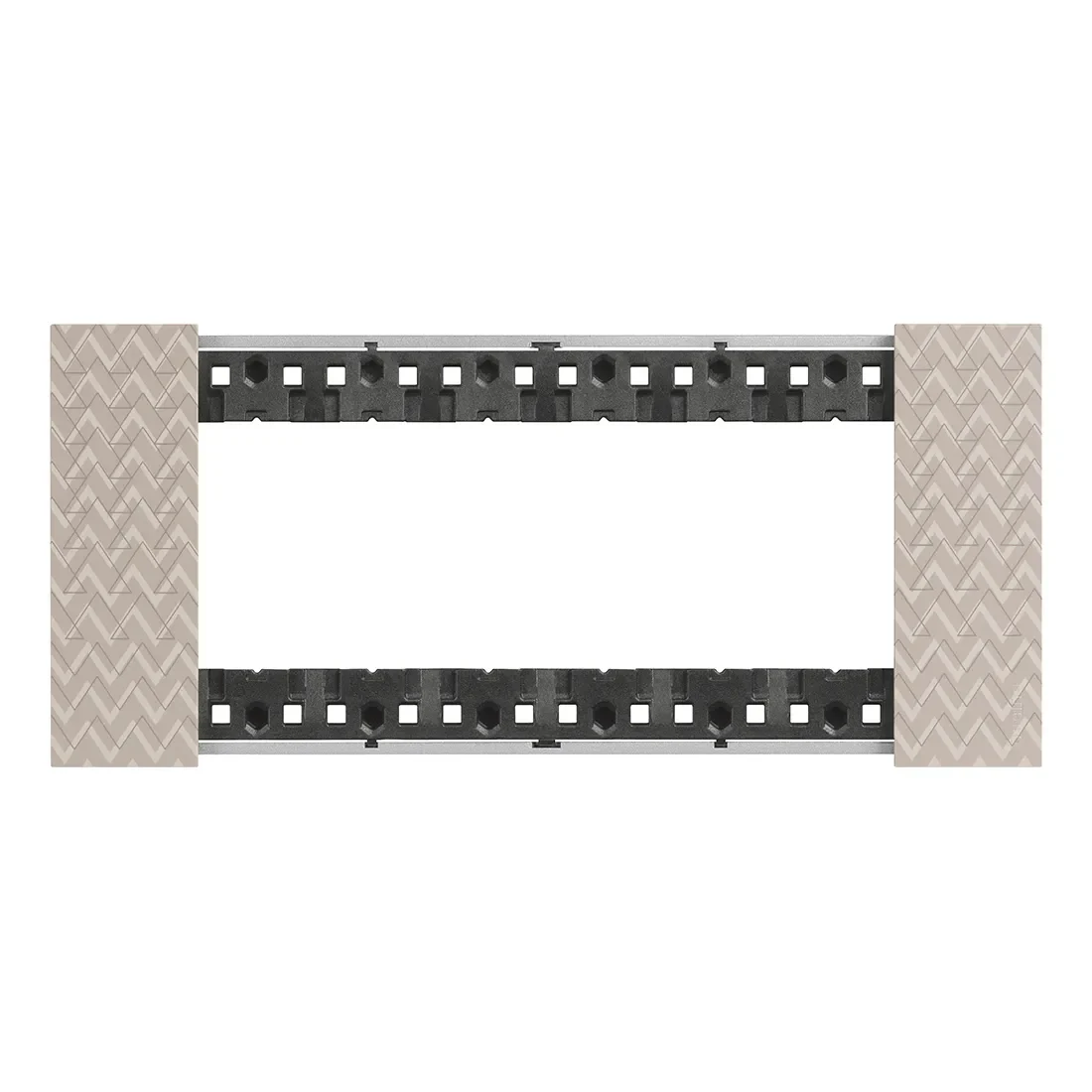 Legrand BTicino KA4806MM LivingNow Abdeckrahmen 6-modulig in der Farbausführung Optic