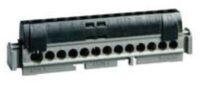 Legrand 004858 Klemmenleiste schwarz 2x6-25qmm 33x 1,5-16qmm Länge:276mm