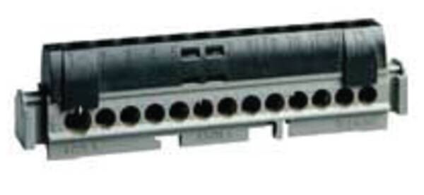 Legrand Legrand 004858 Klemmenleiste schwarz 2x6-25qmm 33x 1,5-16qmm Länge:276mm