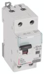 Legrand 410967 DX3 Fi/LS-Schalter B 25A 1P+N 6kA 30mA Typ A 230VAC 2TE