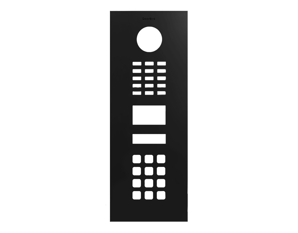 Doorbird DoorBird D2101KV Frontblende – Graphitschwarz