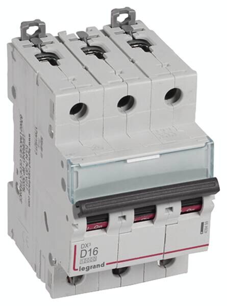 Legrand Legrand 409499 DX3 LS-Schalter D 16A 3-polig 10kA 400VAC 3TE