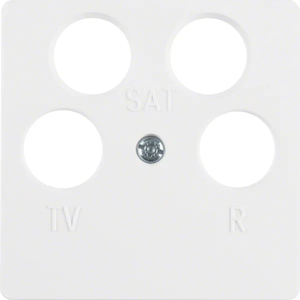 Berker Berker Zentralplatte pws 4 Loch 14841909