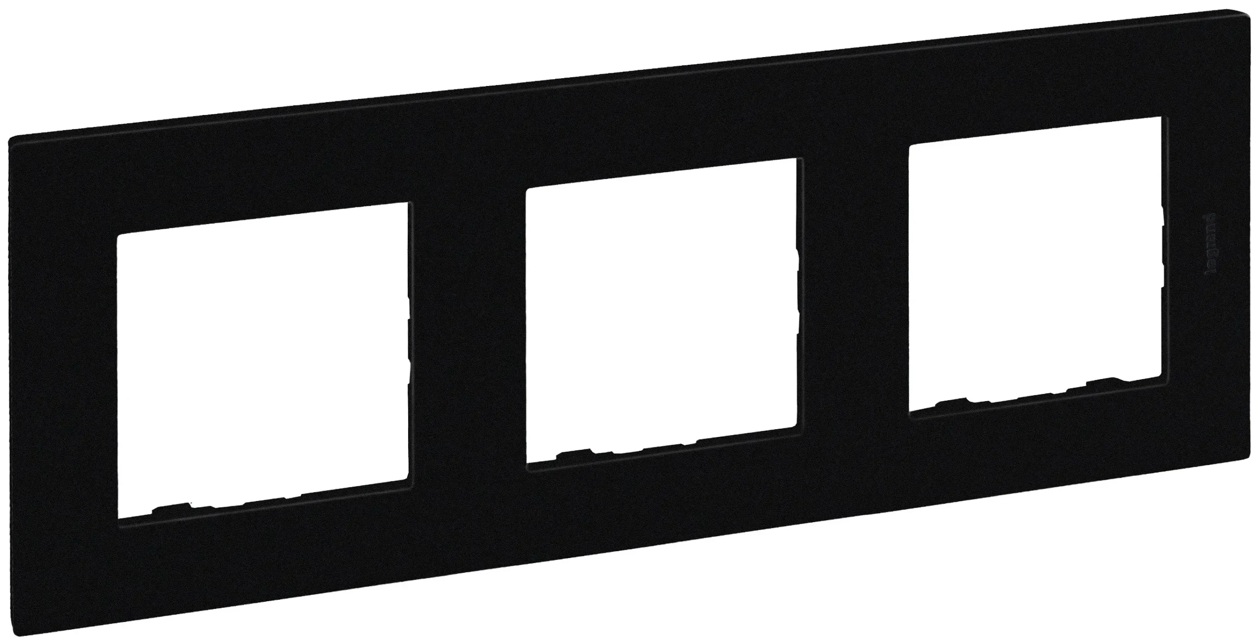 Legrand Legrand 864573 Rahmen 3-fach Niloe Step schwarz
