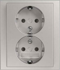 Busch-Jaeger SCHUKO-Doppelsteckdose 202 EUJB-83