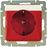 Legrand 776230 Steckdose (SL) verwechslungssicher Creo rot