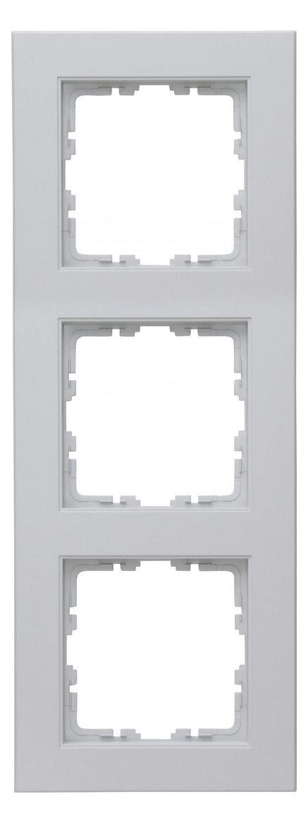 Kopp Kopp 402734000 HK07-Abdeckrahmen 3-fach Farbe:grau matt
