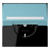Jung LC1520BFNAKL213 SCHUKO-SteckdoseKI mit Klappdeckel mit S