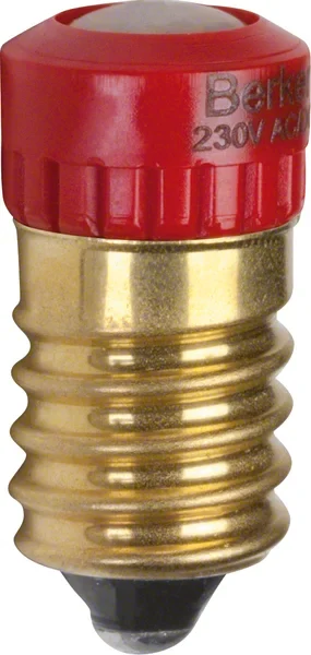 Berker Berker LED-Lampe E14 rot 167901