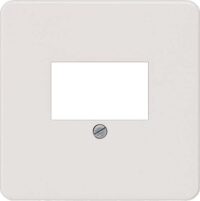 Siemens 5TG1800-2 DELTA profil titanweiß Abdeckplatte für TAE/Lautspr./Multimedia