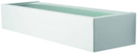 SG LEUCHTEN LED-Up/Down Leuchte 10W weiß EDGE 611351 3000K 520lm Konverter
