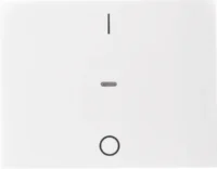 Berker Abdeckung Tastsensor-Modul 1-fach polarweiß 80962279
