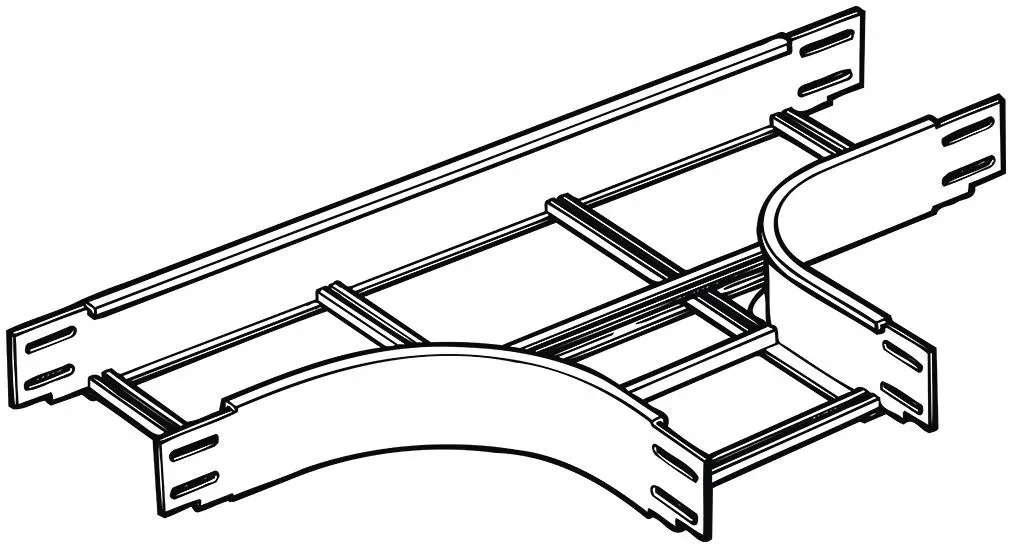Legrand Legrand 8312535 T-Stück B500mm Radius 445mm Sprossenöffnungen nach oben