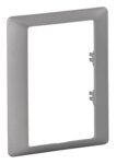 Legrand 754241 Spezielle Abdeckrahmen für Doppelsteckdosen Valena Life Aluminium