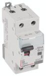 Legrand 410962 DX3 Fi/LS-Schalter B 6A 1P+N 6kA 30mA Typ A 230VAC 2TE