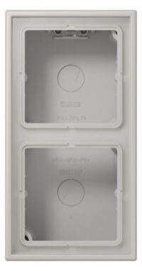 Jung LC 582 A 205 AP-Kappe 2-fach Duroplast lackiert Serie LS gris clair 31 (32013)