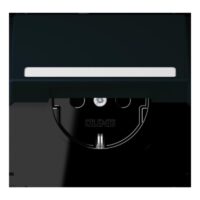 Jung LC1520BFNAKL248 SCHUKO-SteckdoseKI mit Klappdeckel mit S