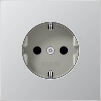 Jung SCHUKO-Steckdose 16A 250V ohne Krallen AL 1520 N