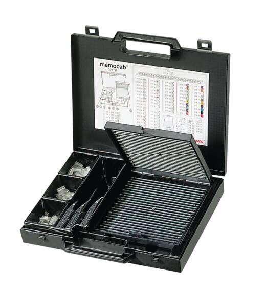 Legrand 037999 Memocab-Set Sortierkoffer bestückt mit Einsteck-/Abziehgriff