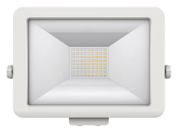 Theben Theben LED-Strahler für Wandm., 50W, weiß theLeda B50L WH