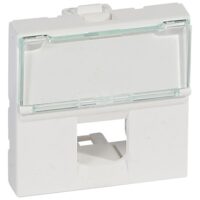 Legrand 078609 Adapter Infra+ 2-modulig Mosaic weiß
