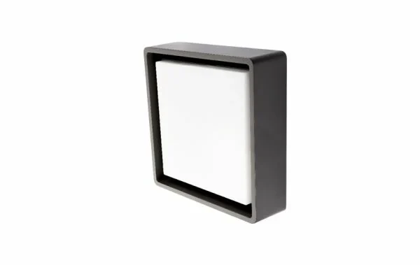 SG Leuchten SG LEUCHTEN LED-Sensorleuchte 6W 4000K FRAME 605292 520lm graphit Konverter