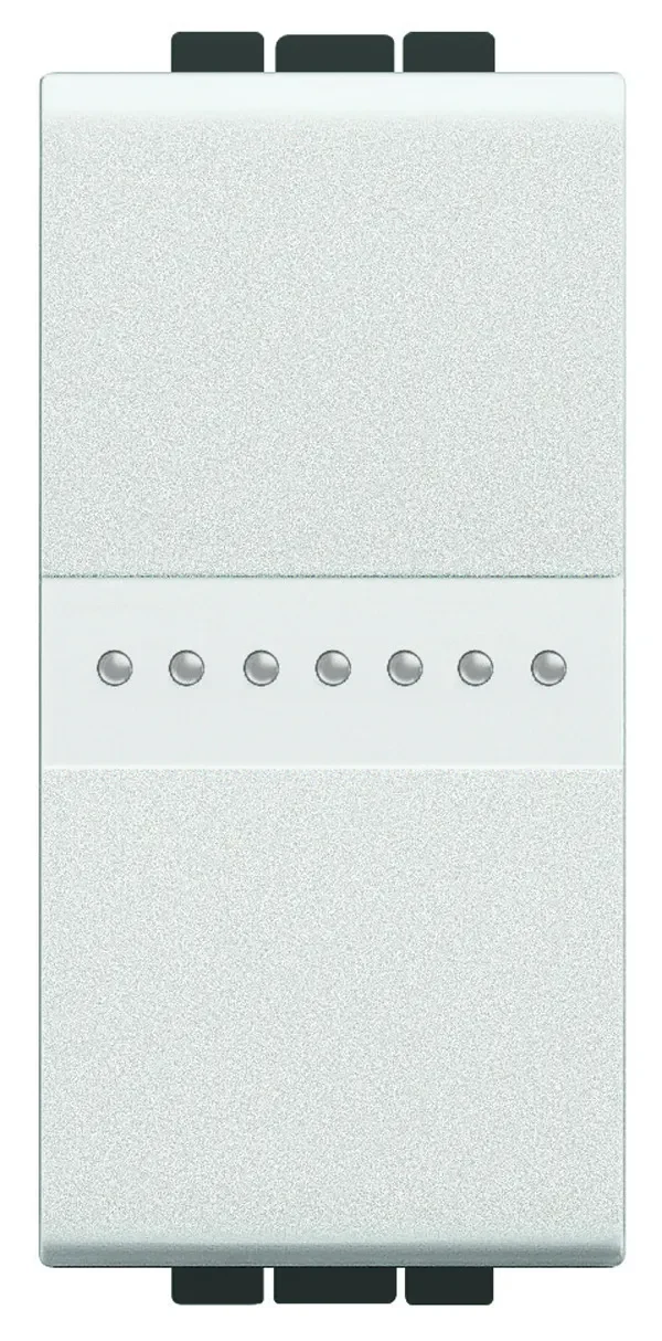 Legrand BTicino N4054 Kreuzschalter 1-polig 16A SK 1M Weiß