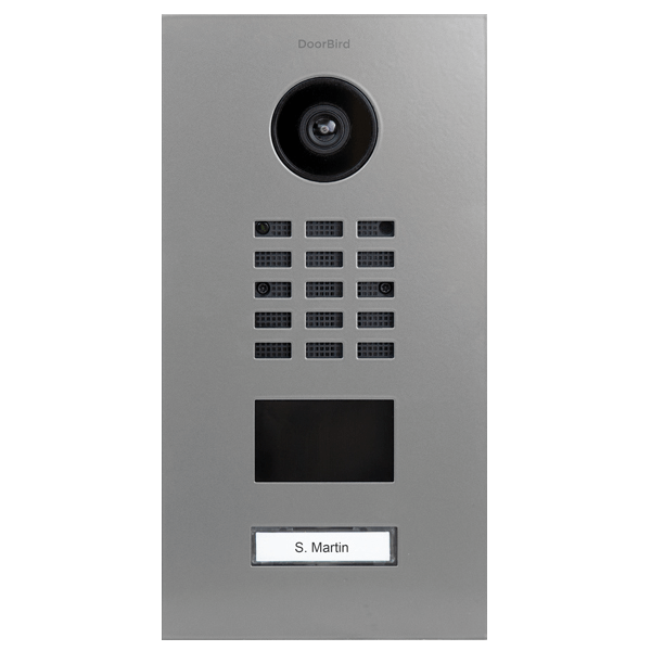 Doorbird DoorBird D2101V IP Video Türsprechanlage – RAL 7044