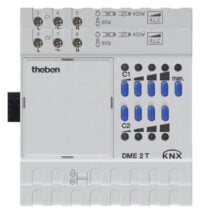 Theben Universaldimmer 2Kanal, Erweit.-modul DME 2 T KNX