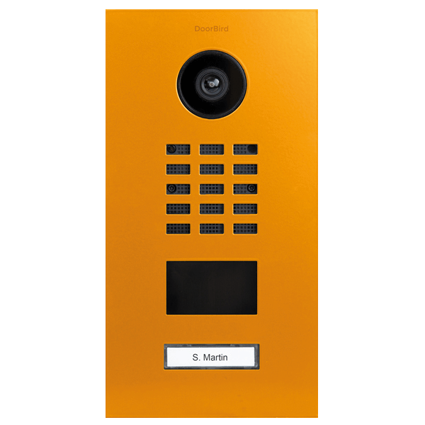 Doorbird DoorBird D2101V IP Video Türsprechanlage – RAL 1037