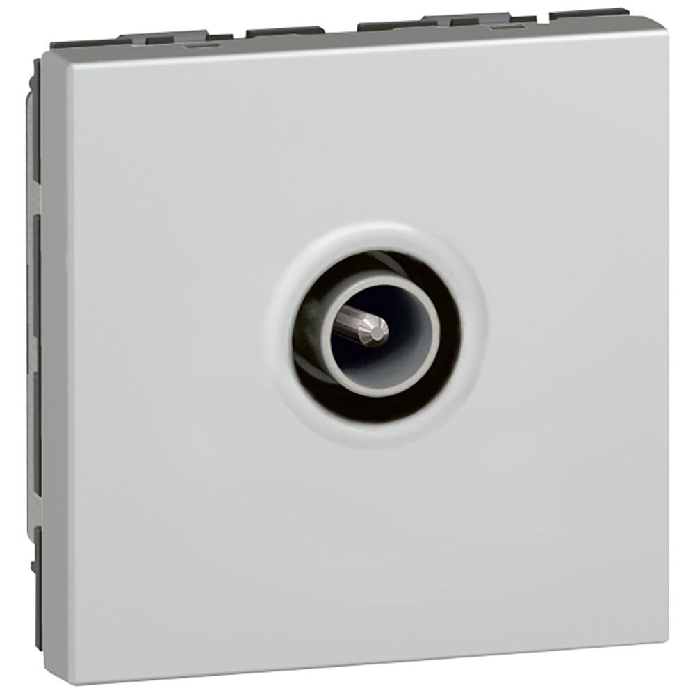 Legrand Legrand 079292 TV-Dose 9,52mm 2-modulig Mosaic Aluminium