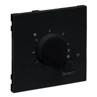 Legrand 765351 SEANO Abdeckung für elektronisches Raumthermostat schwarz