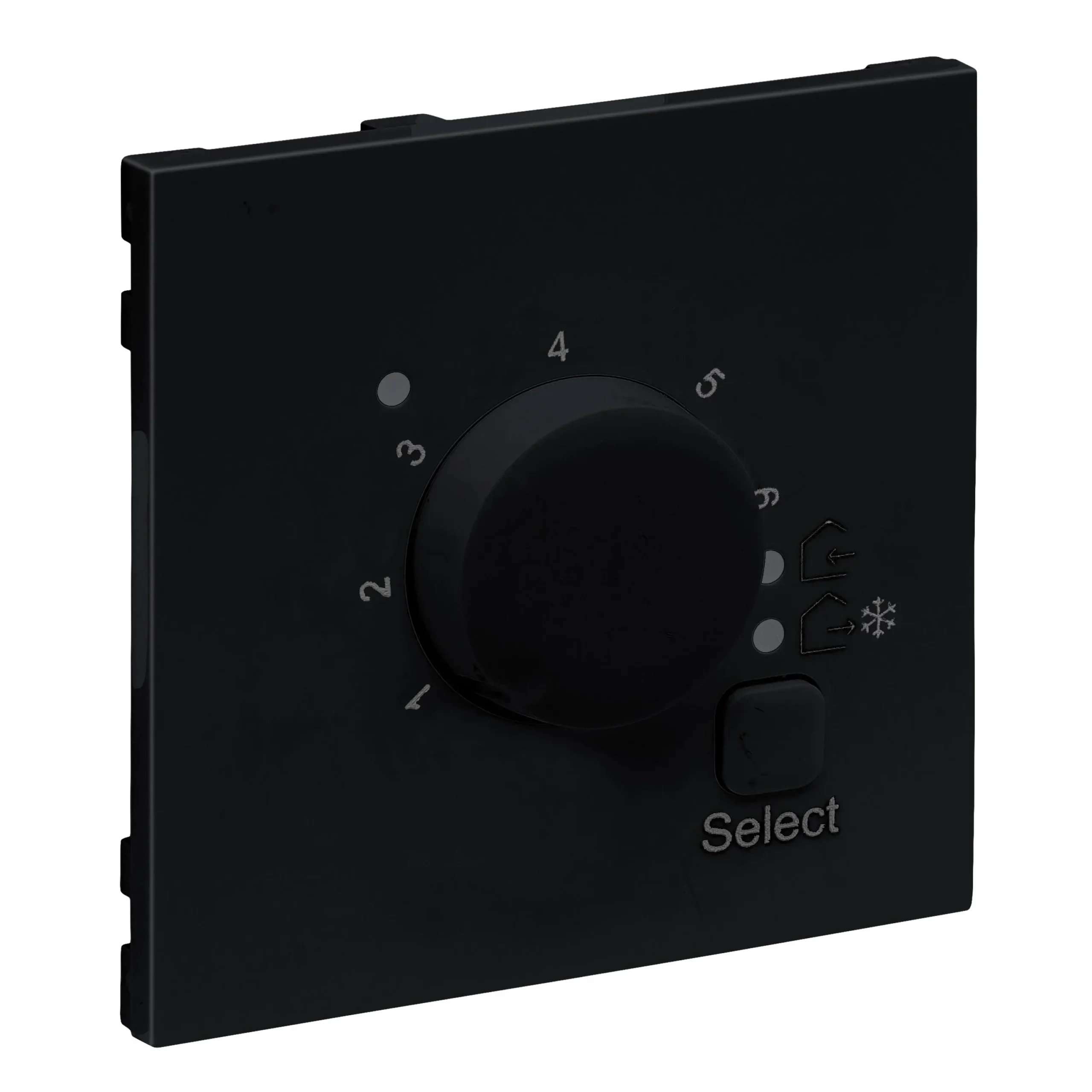 Legrand Legrand 765351 SEANO Abdeckung für elektronisches Raumthermostat schwarz